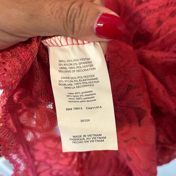 Jessica Simpson Coral Lace Long Sleeve Maternity Dress, Comfy Stretchy - Picture 8 of 9